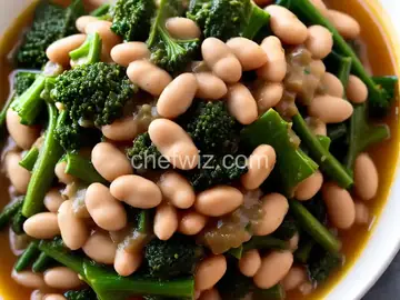 White Beans With Broccoli Rabe and Lemon