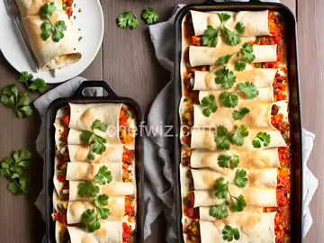 White Chicken Enchiladas