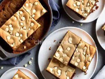 White Chocolate Blondie Brownies