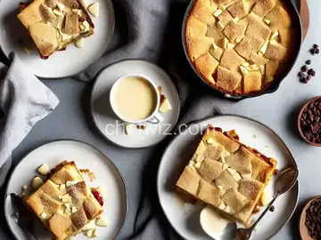 White Chocolate Bread Pudding