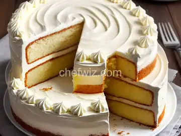 White Chocolate Cream Cake