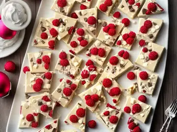 White Chocolate Holiday Bark