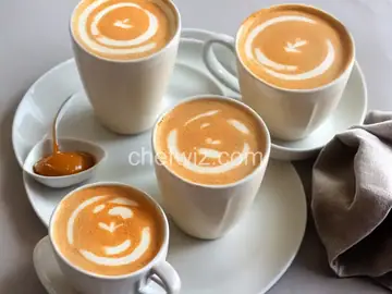 White Chocolate Peanut Butter Latte
