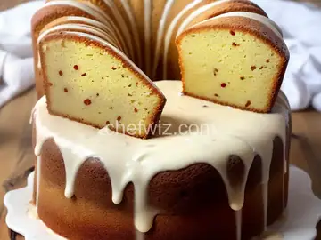 White Chocolate Pound Cake