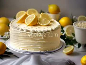 White Chocolate and Lemon Wedding Cake