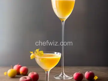 White Cranberry Fall Mimosa