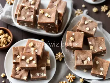 White Cranberry Walnut Nutmeg Fudge