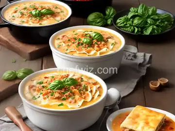 White Lasagna Soup