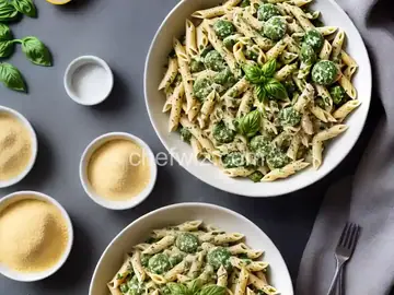 White Pesto Pasta