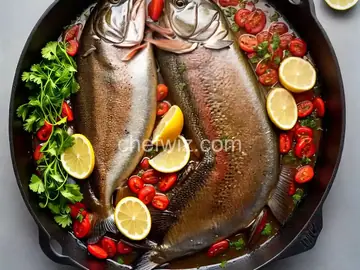 Whole Grilled Trout