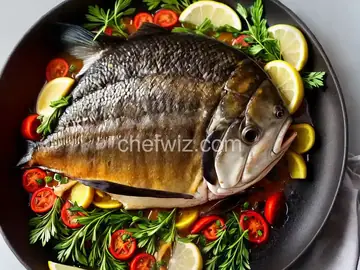 Whole Roasted Fish with Herbs
