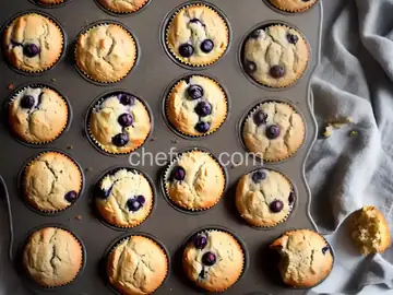 Whole Wheat Blueberry Muffins