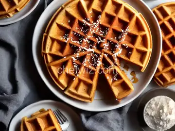 Whole Wheat Coconut Waffles