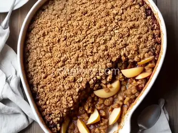 Whole Wheat–Apple Crisp