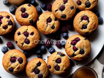 Wild Mulberry Muffins