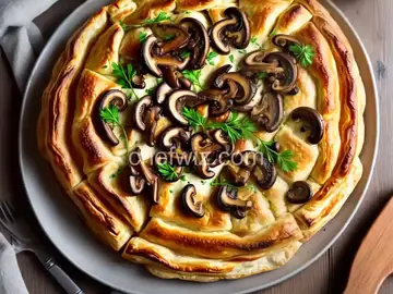 Wild Mushroom Puff Pastry