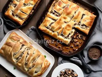 Wild Mushroom Strudel