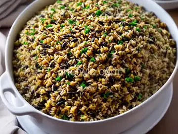 Wild Rice Stuffing for Turkey