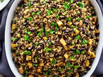 Wild Rice and Mushroom Stuffing