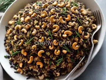 Wild Rice with Rosemary and Cashew Stuffing