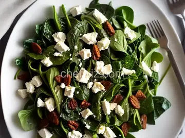 Wilted Greens with Ricotta Salata