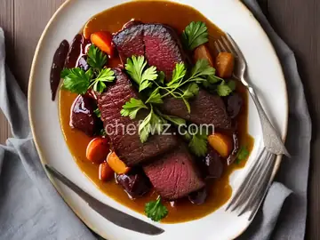 Wine-Braised Venison Neck Recipe