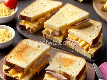 Winning Deviled Ham and Cheese Sandwich