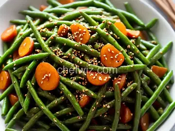 Wok-Seared Sesame Green Beans