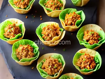 Wonton Taco Cups