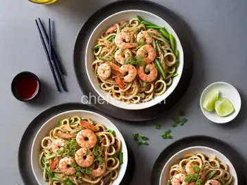 Yaki Udon With Shrimp Recipe