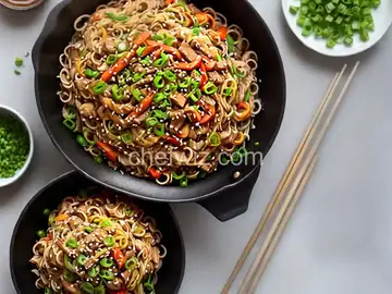Yakisoba - hand down recipe (army style)