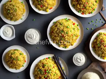 Yellow Chinese Fried Rice