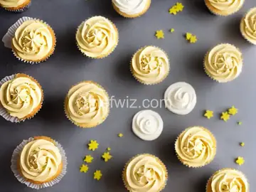 Yellow Cupcakes with Cream Cheese Frosting