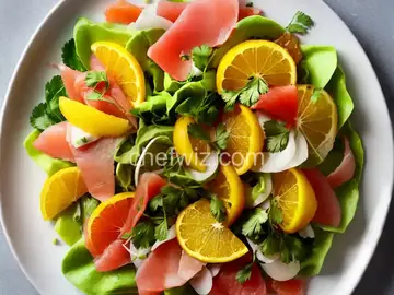 Yellowtail Crudo With Citrus and Avocado