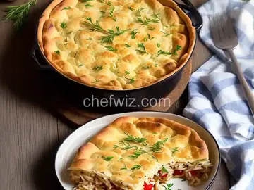 Youvetsi (Traditional Greek Orzo Bake)