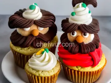 Yukon Cornelius Pull-Apart Cupcake Cake