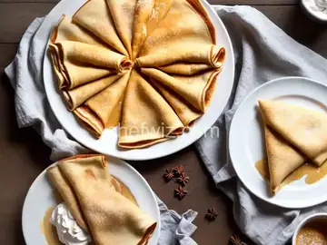 Yummy Apple Cinnamon Crepes