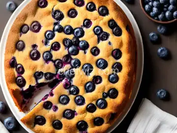 Yummy Blueberry Breakfast Cake