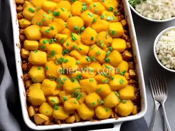 Yummy Tater Tot Casserole