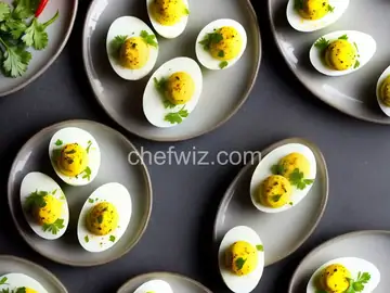 Yuzu Kosho Deviled Eggs