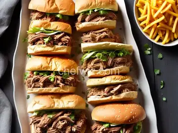 Zesty Pulled Pork Sandwiches