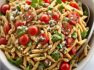Zesty Southern Pasta and Bean Salad