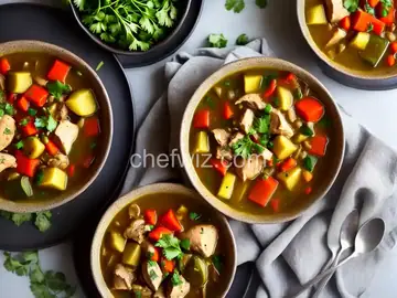 Zimbabwean Chicken and Vegetable Soup