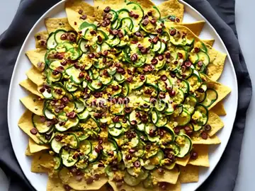 Zucchini Chip Nachos