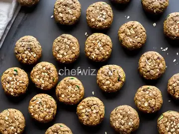 Zucchini Chocolate Oatmeal Bites