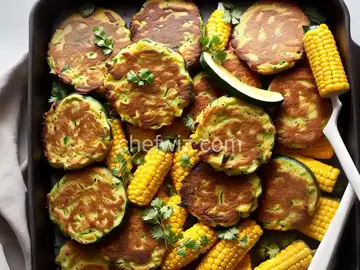 Zucchini-Corn Fritters