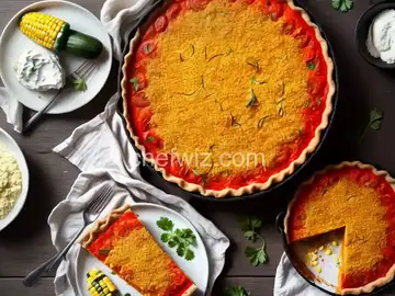Zucchini, Corn, and Tomato Pie