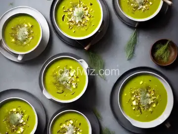 Zucchini Fenchel Suppe (Zucchini and Fennel Soup)