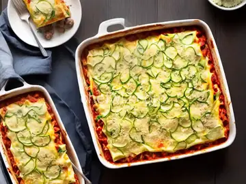 Zucchini Lasagna With Beef and Sausage
