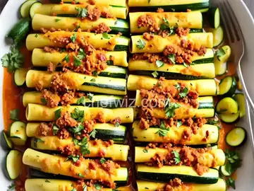 Zucchini Manicotti